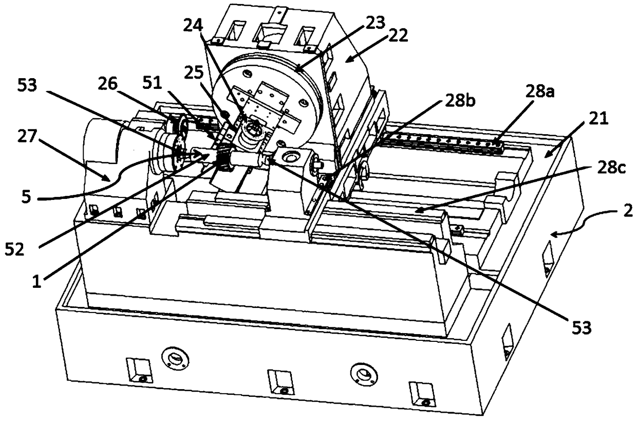 Device and method for real-time visualization of gear precision based on on-machine measurement of gear grinding machine