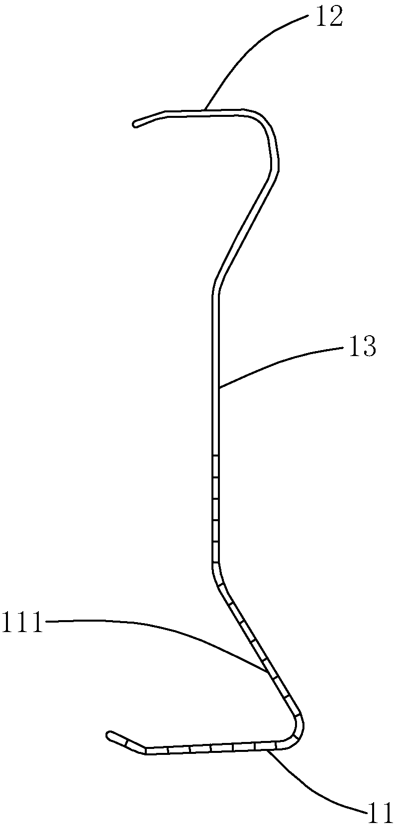 Endoscope retractor with measuring function and using method thereof
