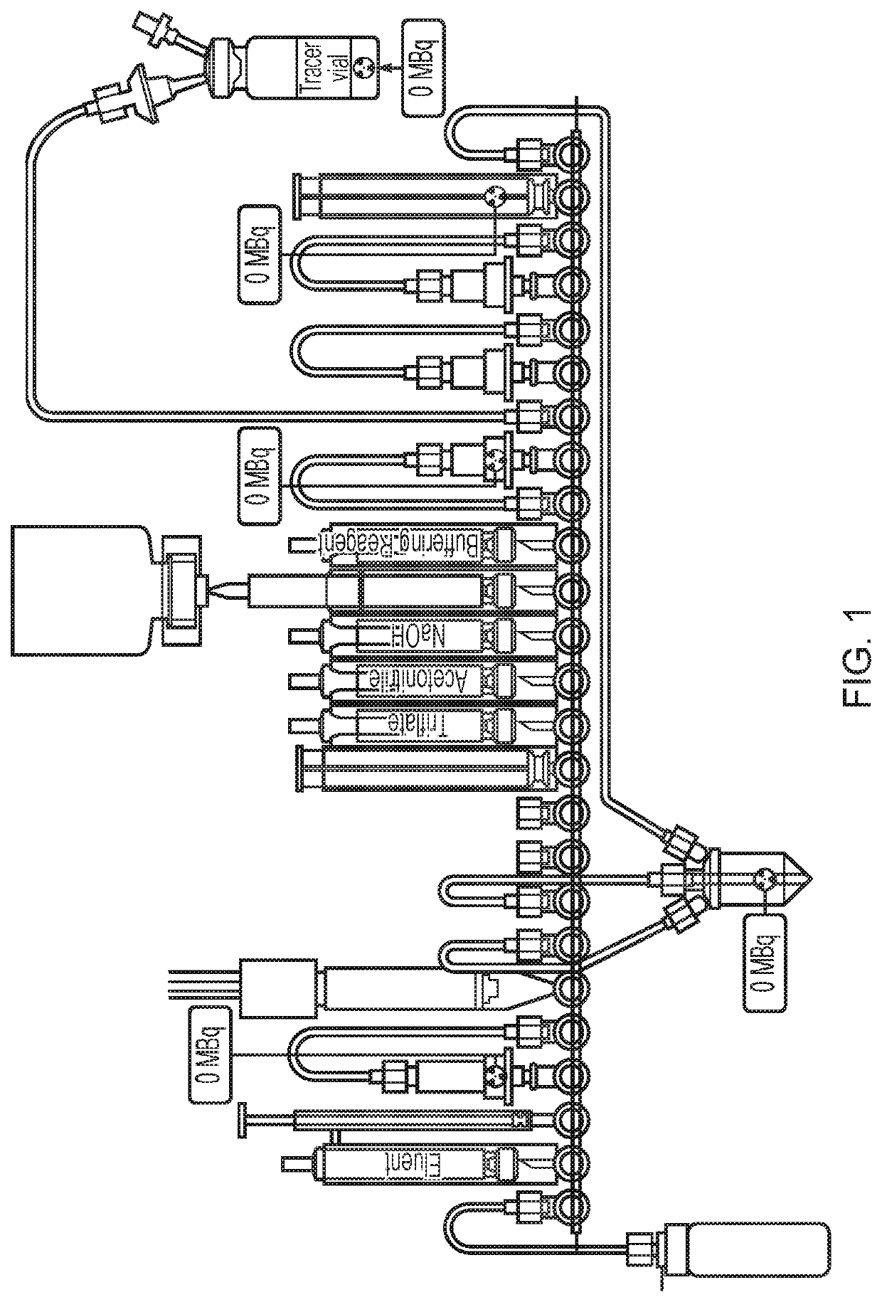 Fluoride trapping arrangement