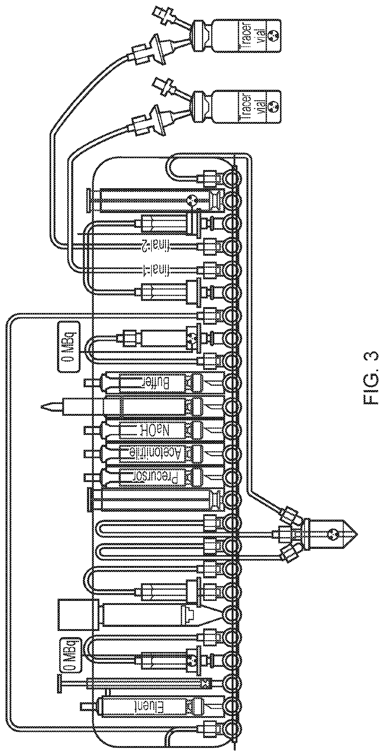 Fluoride trapping arrangement