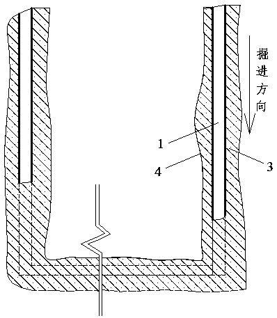 Dynamic treatment method for preventing coal pillar-free top cutting drivage roof non-equal settlement