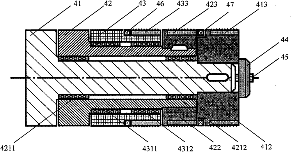 Rotor spinning melange yarn forming method and device and product