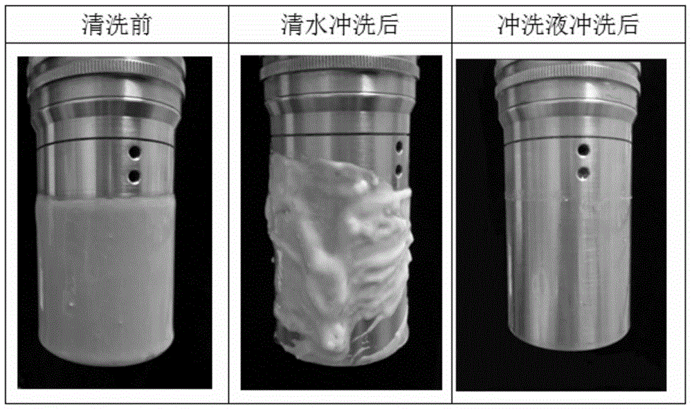 Oil-based mud flushing fluid suitable for high temperature high salt environment and preparation method of oil-based mud flushing fluid