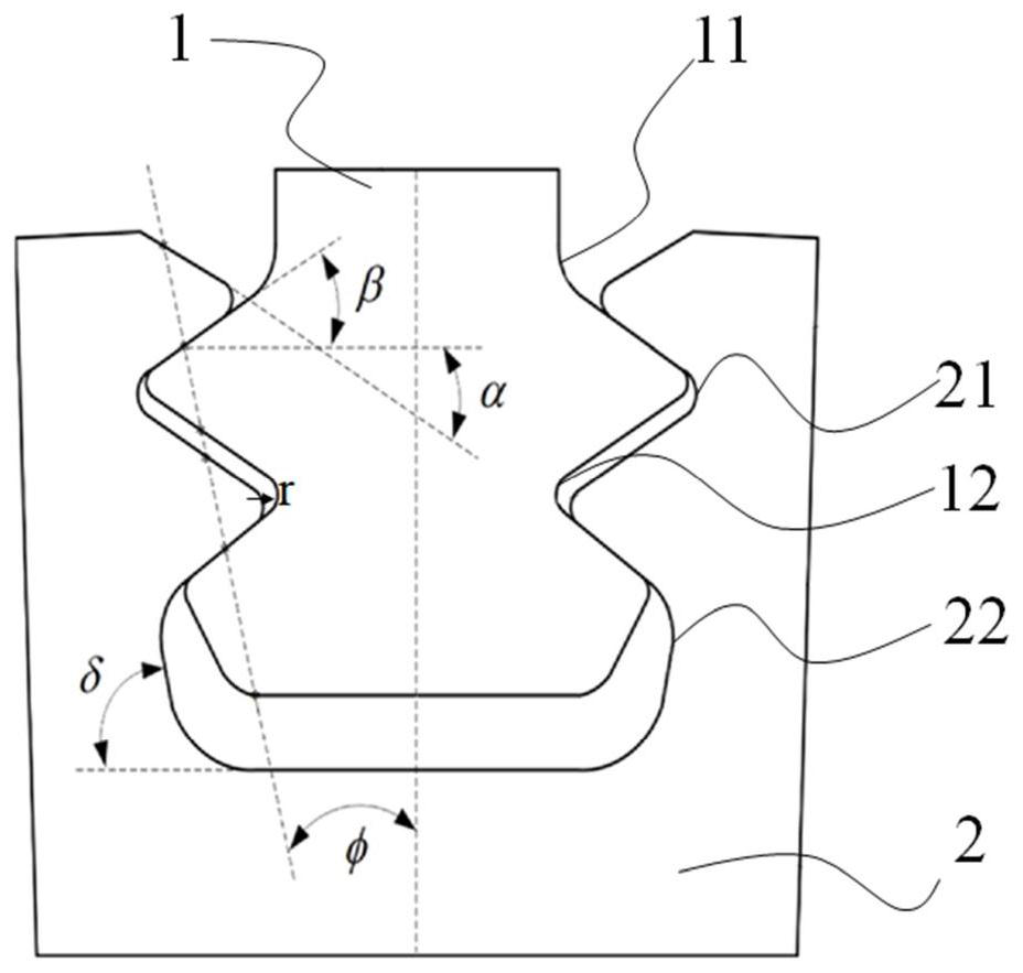 Fuzzy reliability analysis method for turbine tenon connection structure