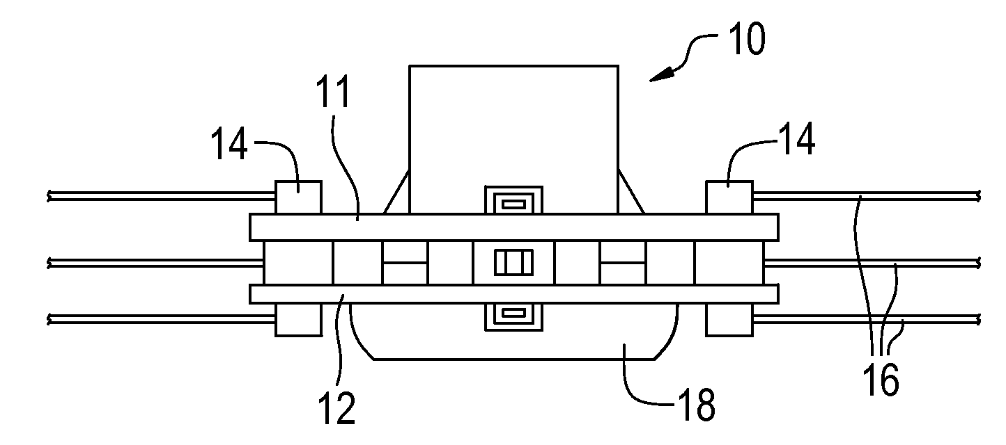 Weed trimming apparatus, weed trimmer head, and trimmer line retention device