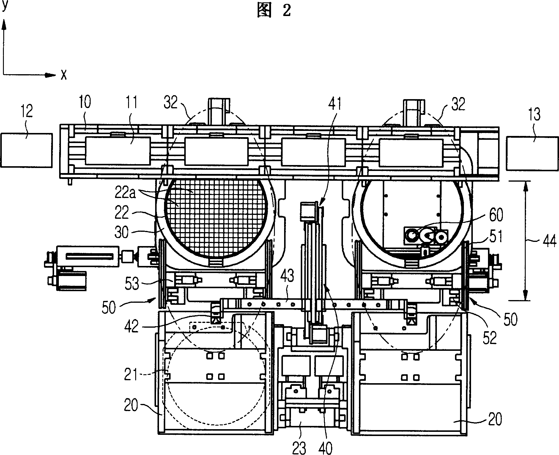 Chip welding device and method using same
