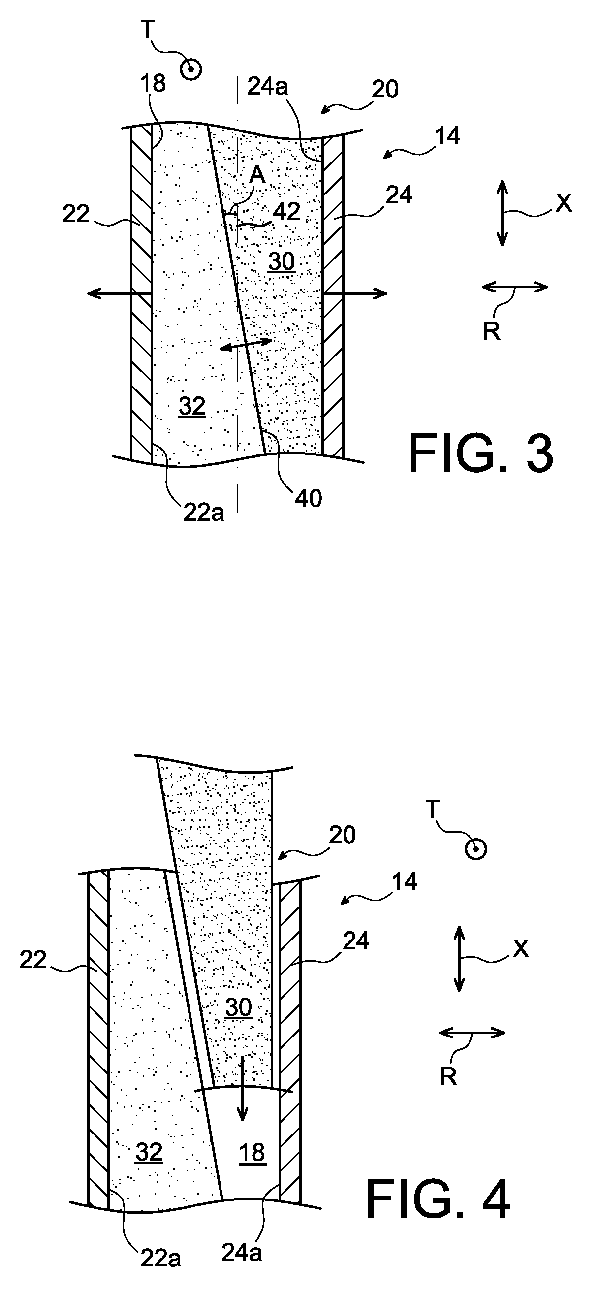 Canister for transporting and/or storing radioactive materials comprising radially stacked radiological protection components