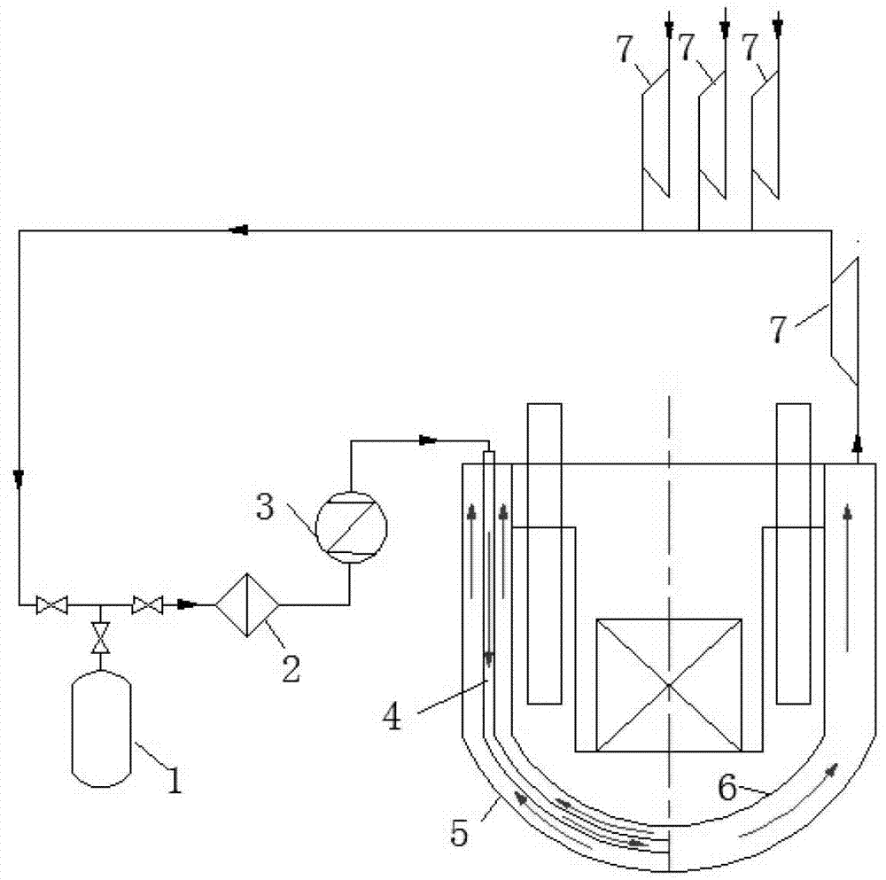 An Auxiliary Heating System for Liquid Metal Cooled Natural Circulation Reactors