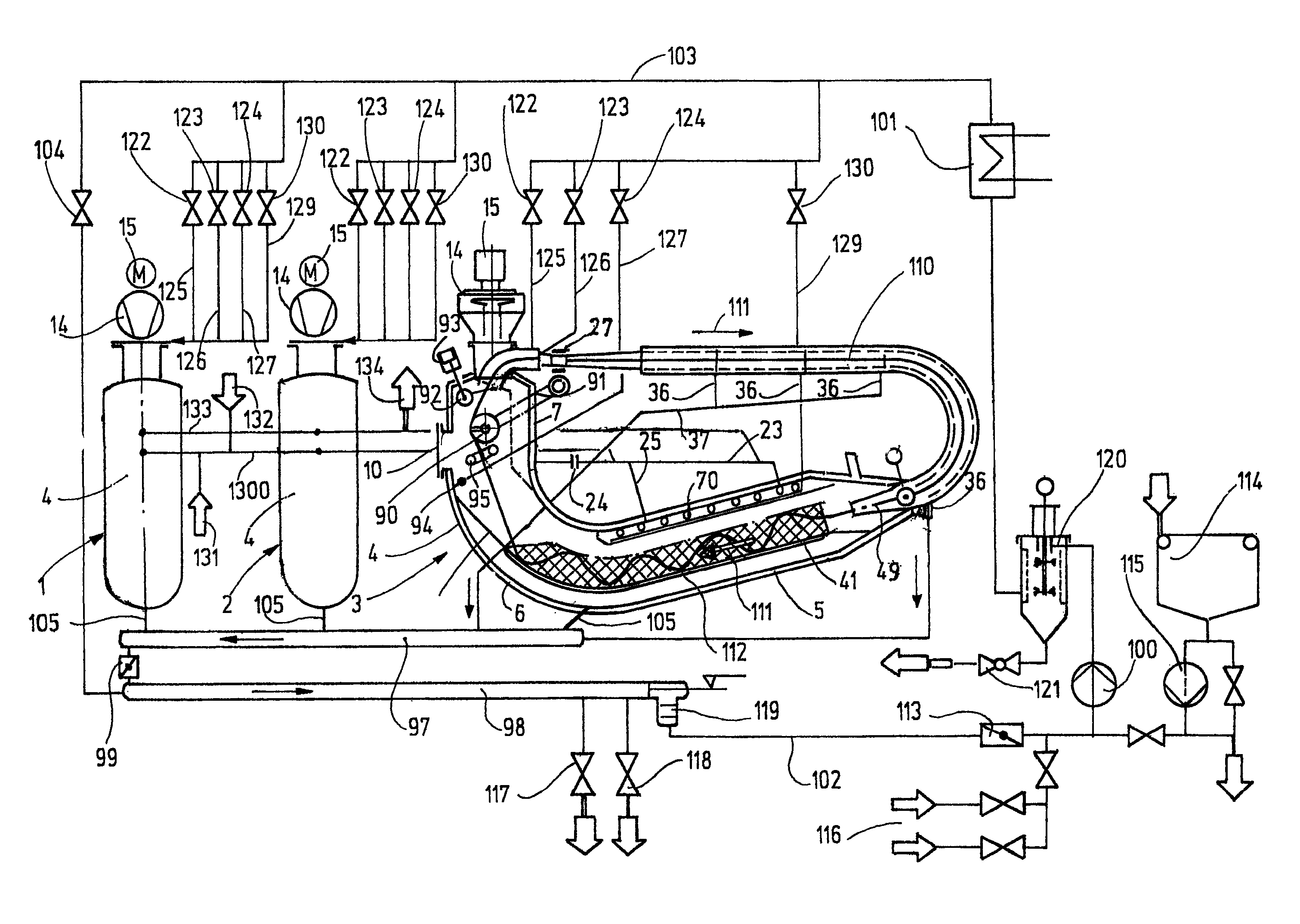 Apparatus and method for the treatment of strand-shaped textile products