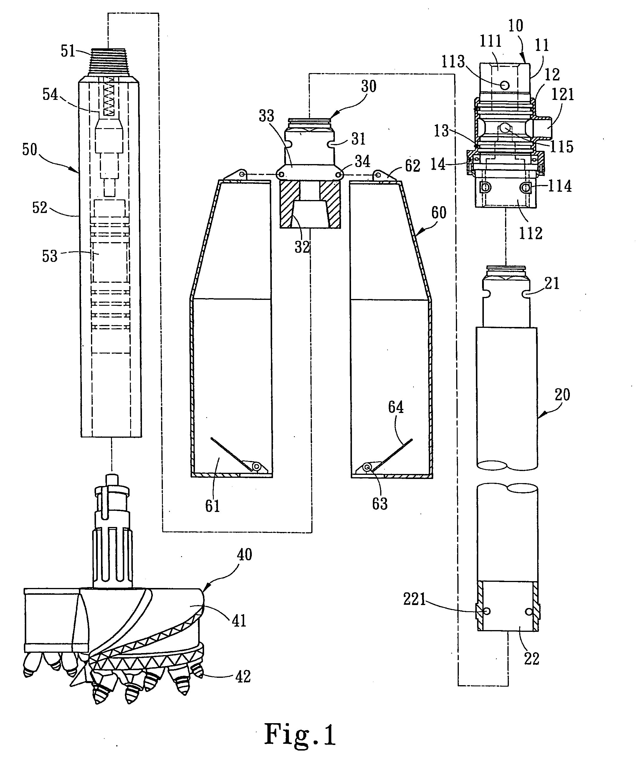 Bedrock drilling and excavating apparatus