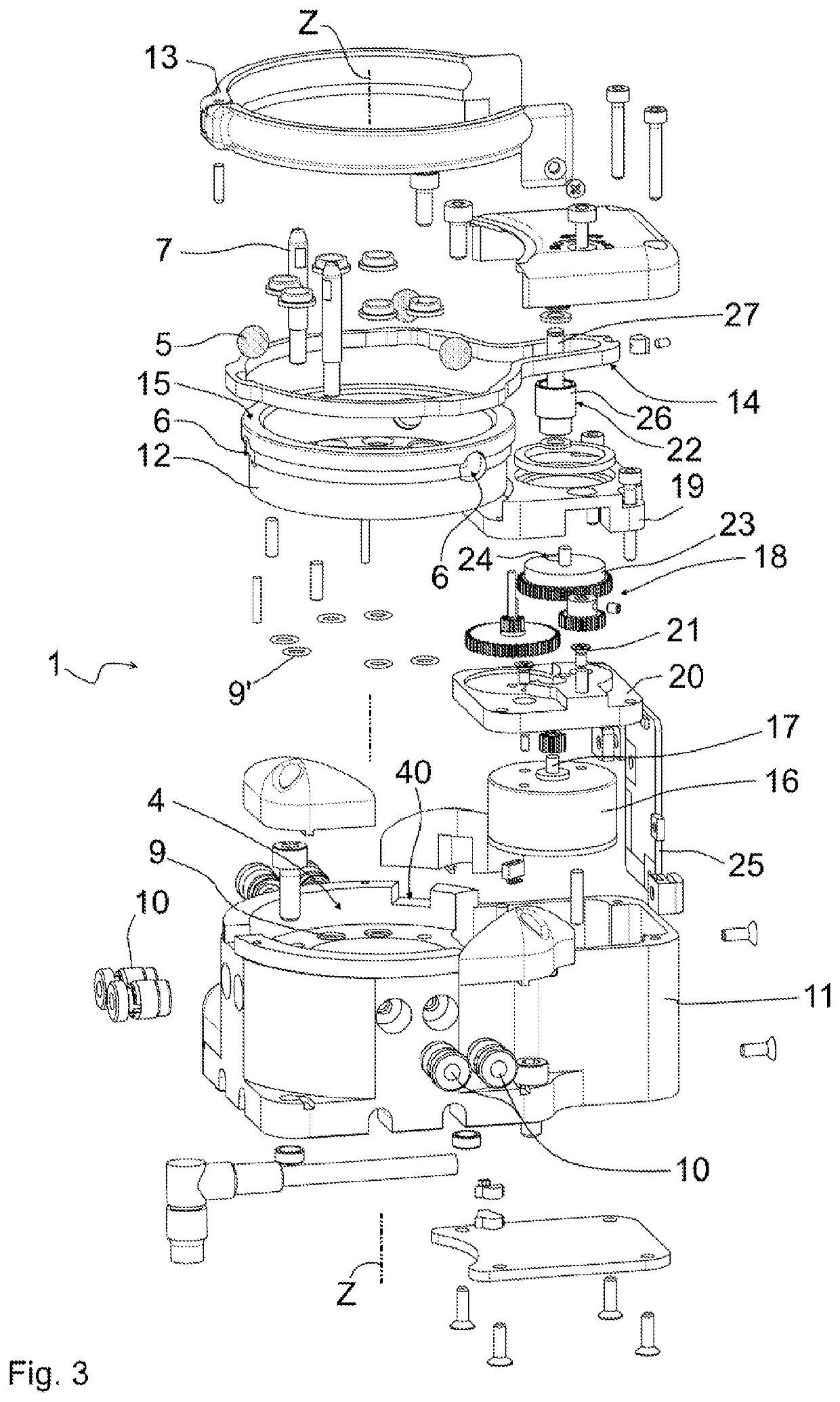 Electric tool changer