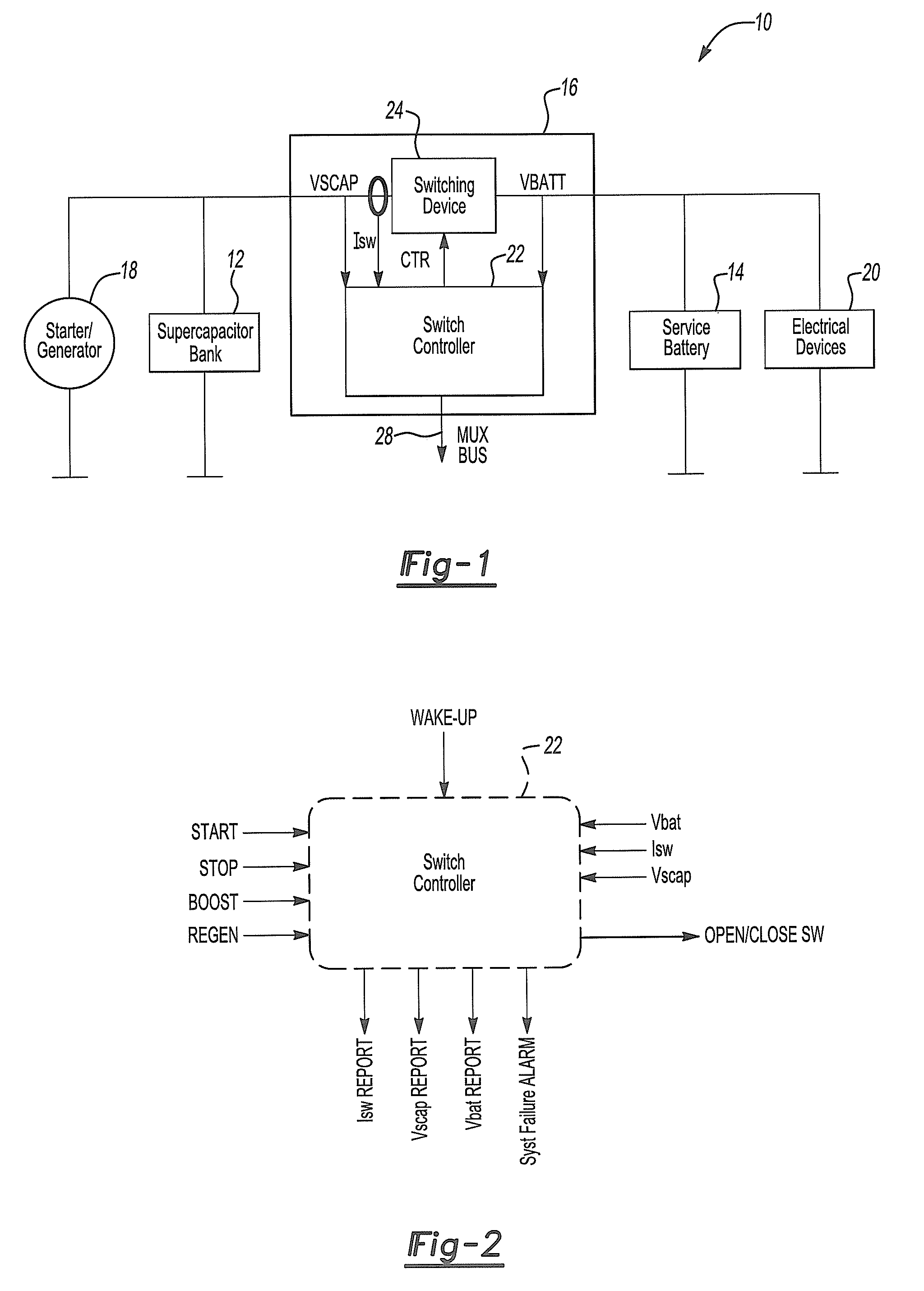 Dual energy-storage for a vehicle system