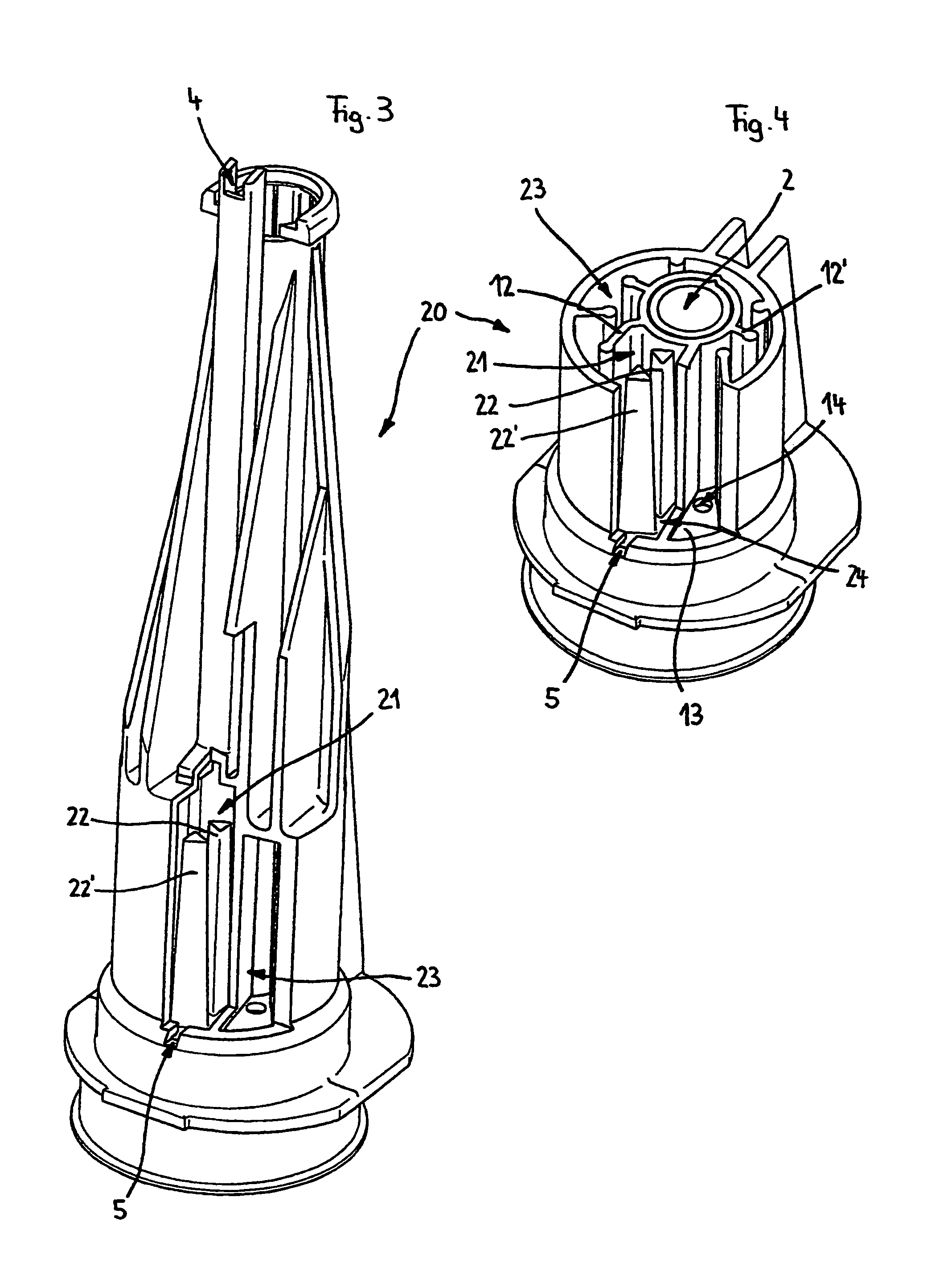 Device for ascertaining a fill level of a medium