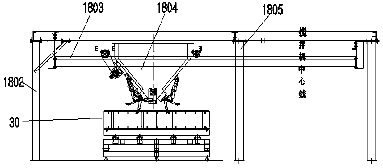 Automatic heat preservation building block production line