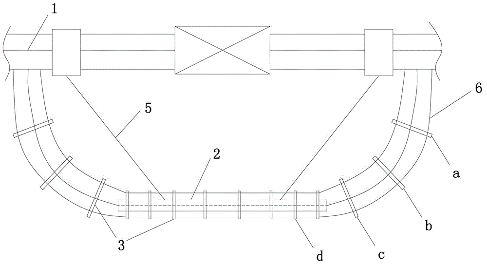 Squirrel-cage rigid jumper