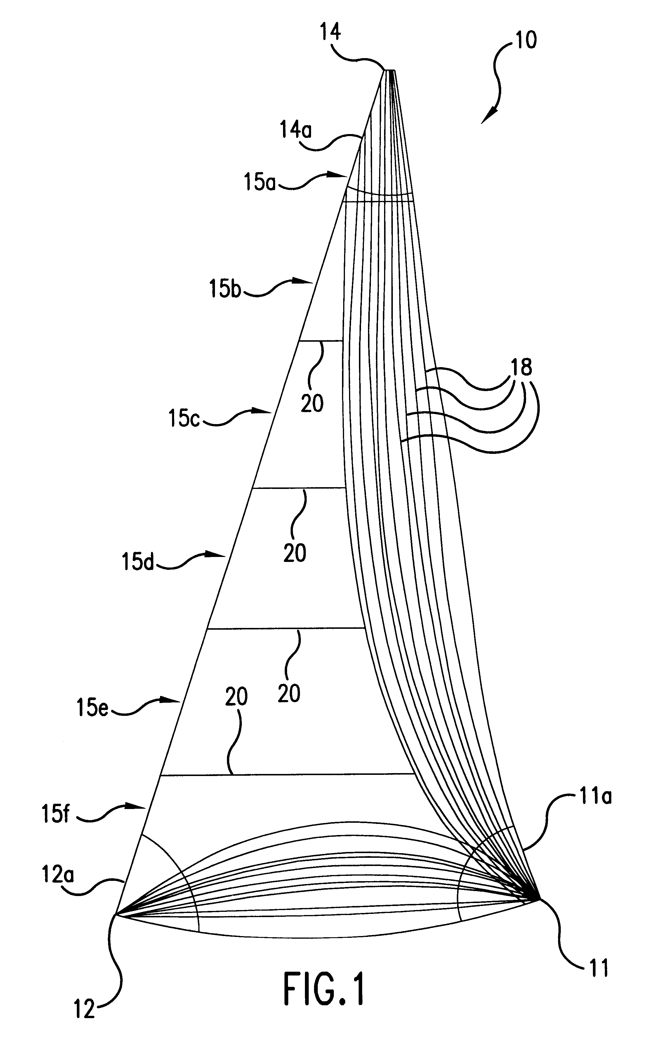 Seamed sail and method of manufacture