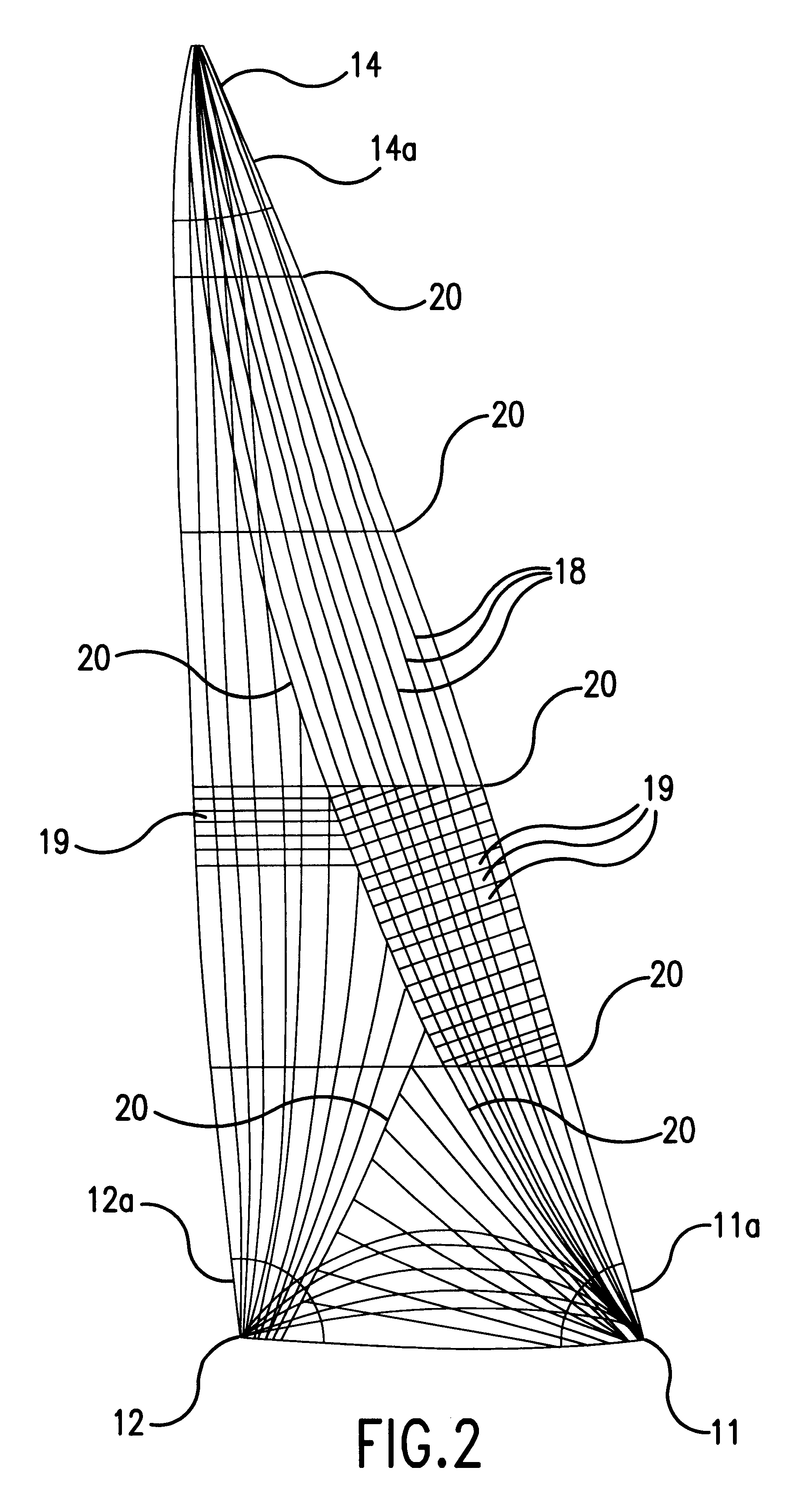 Seamed sail and method of manufacture