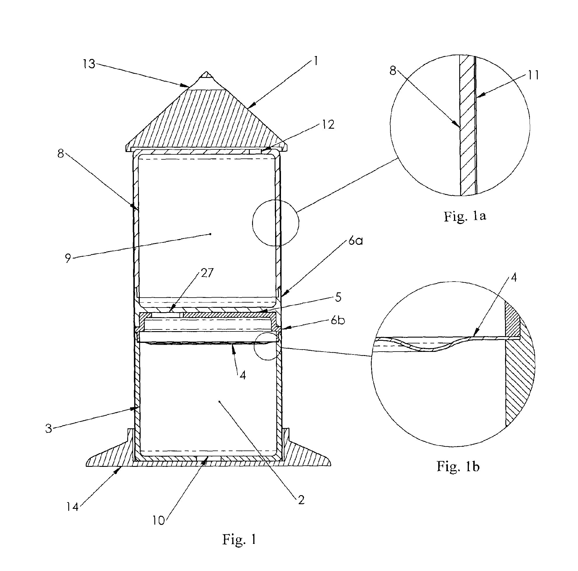 Method for delivering beneficial liquids at steady rate