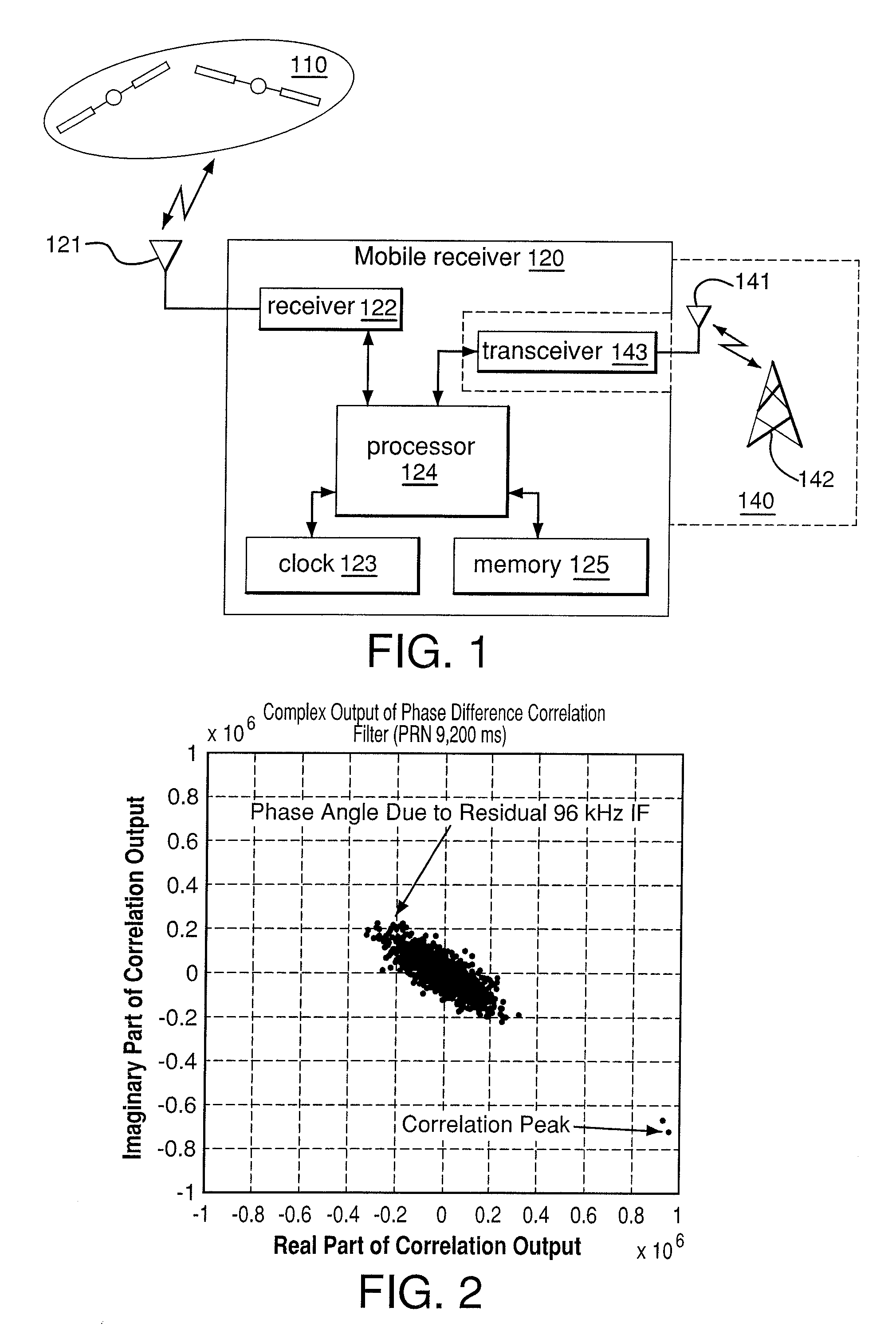 Navigation signal differential acquisition method and systems therefor