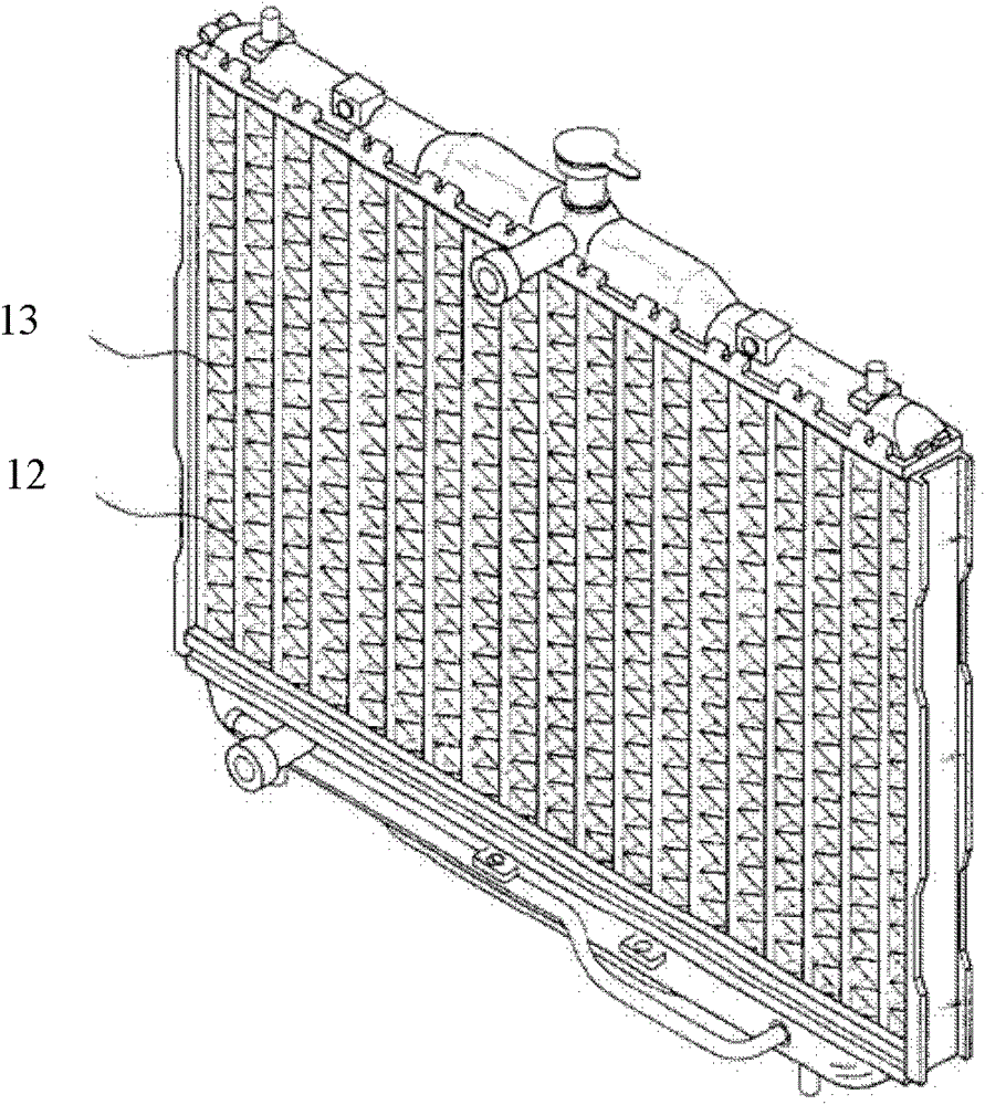 Heat exchanger structure and its assembly process