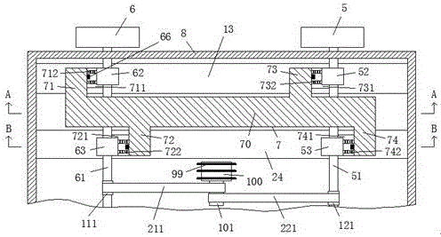 Welding device for continuous welding technology