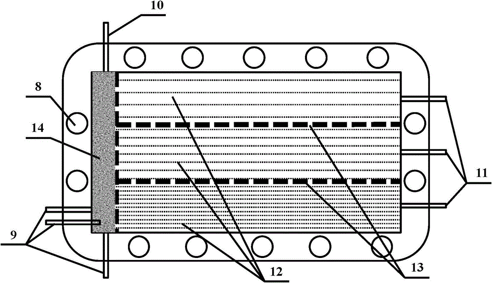 Two-dimensional visual percolation experiment method capable of simulating in-layer heterogeneity