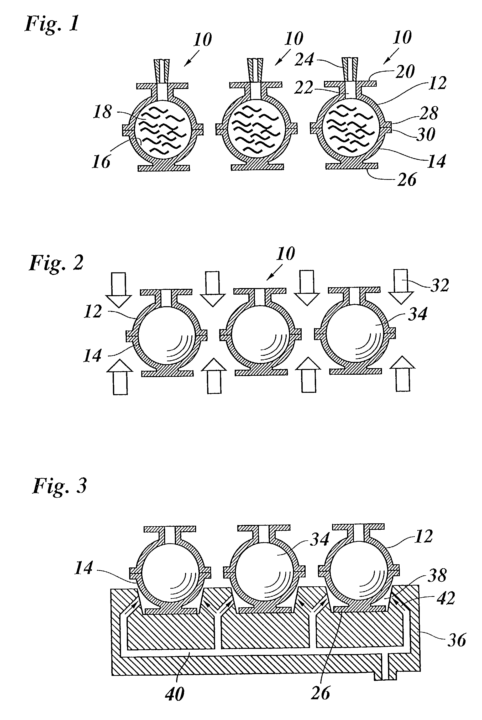 Method and device for manufacturing pellets of hot-melt ink