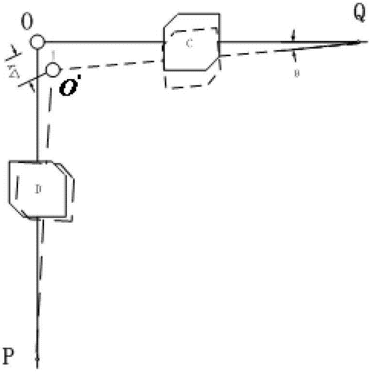 Measuring method for flight parameters of small ducted aircraft