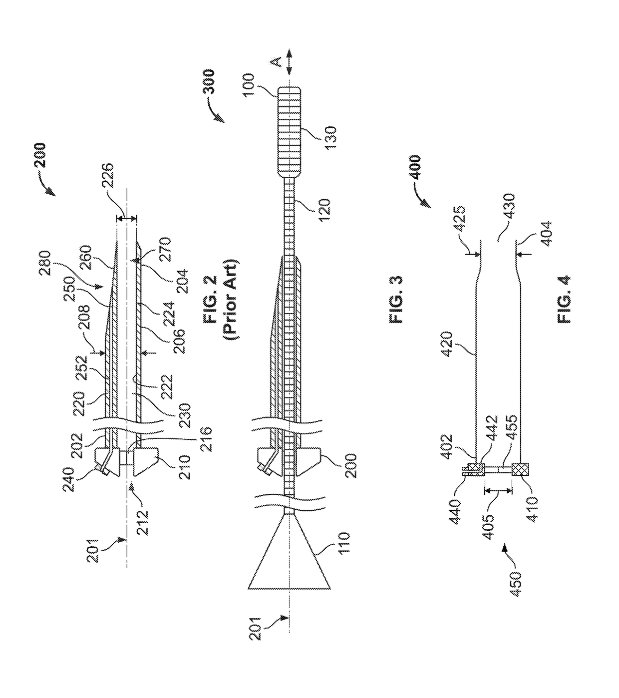 Integrated expandable access for medical device introducer