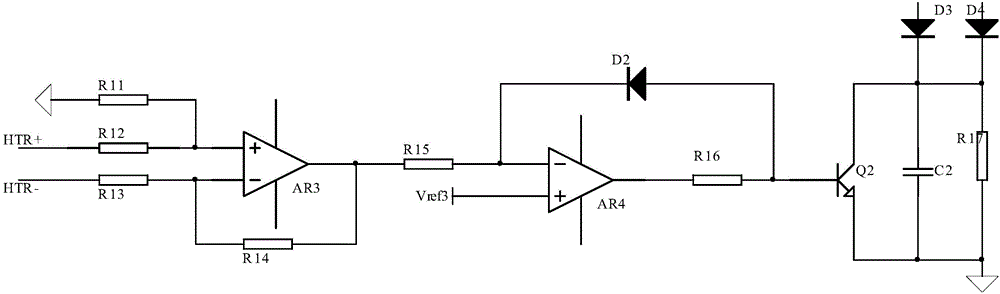 Control and fault diagnosing system of battery heater