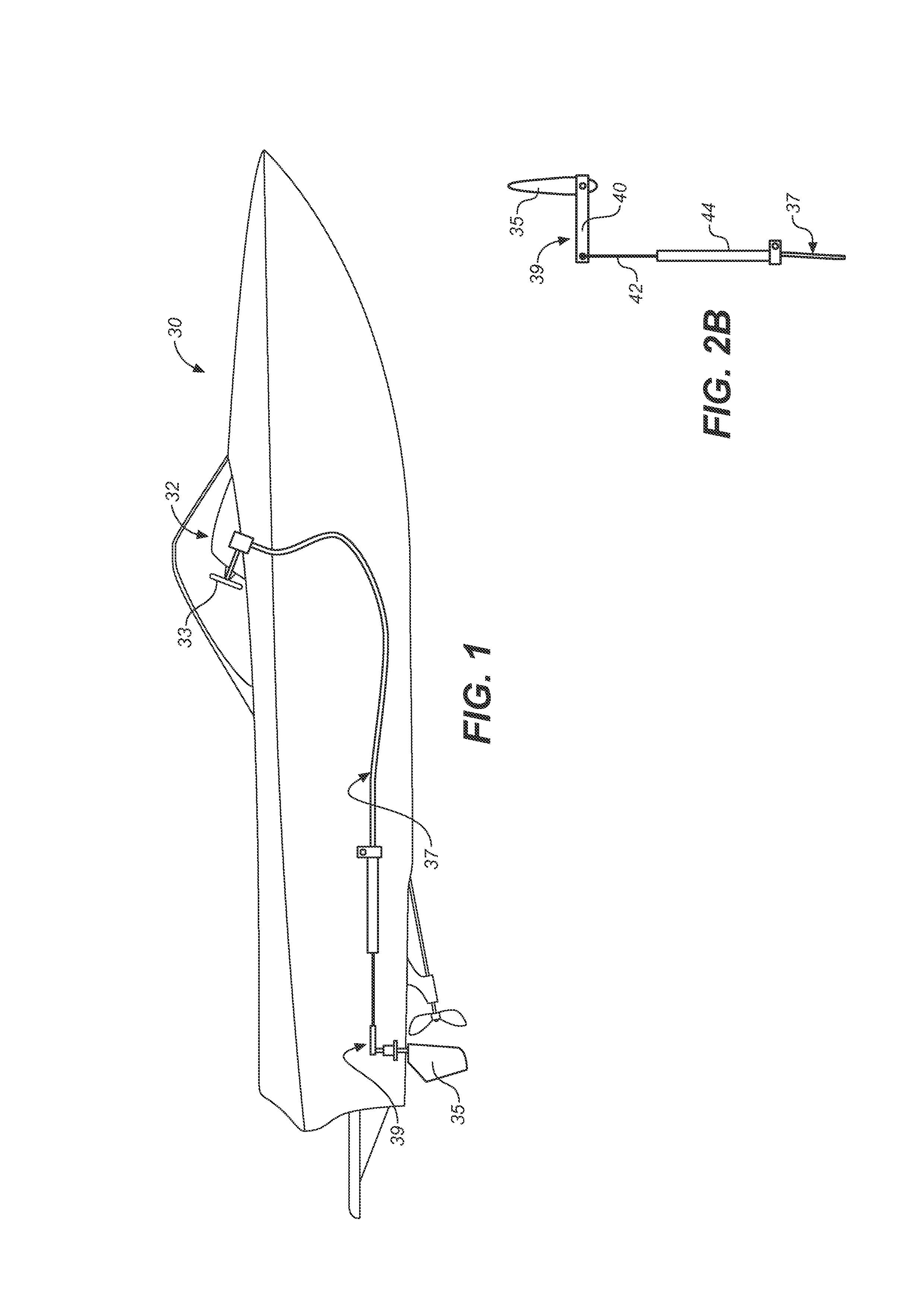 Method and apparatus for dampening rudder vibration