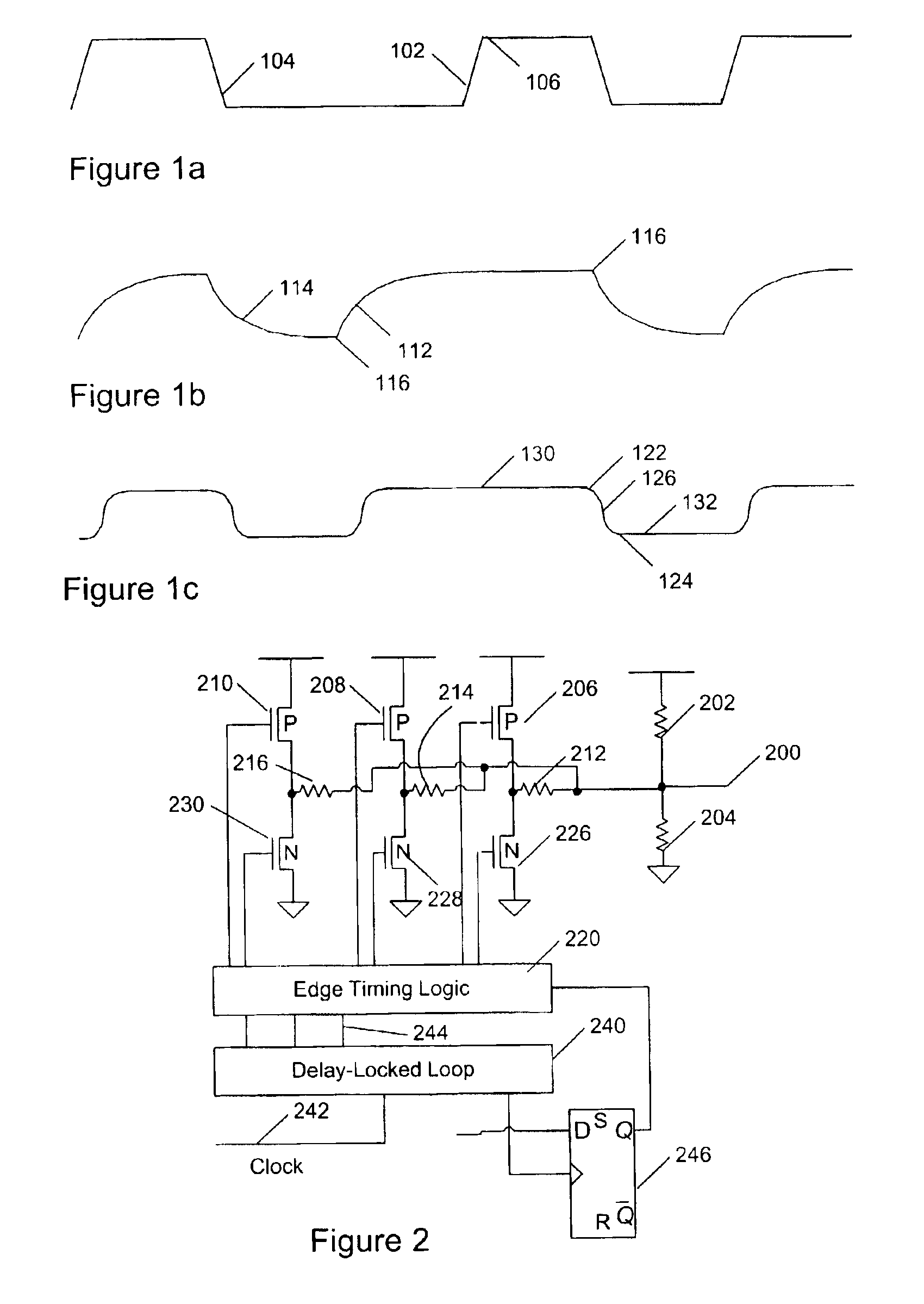 Method and apparatus for high speed bus having adjustable, symmetrical, edge-rate controlled, waveforms