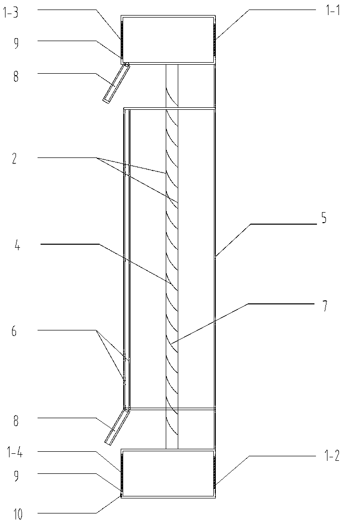 Adjusting and controlling type heat collecting ventilating window with fanlights capable of being opened