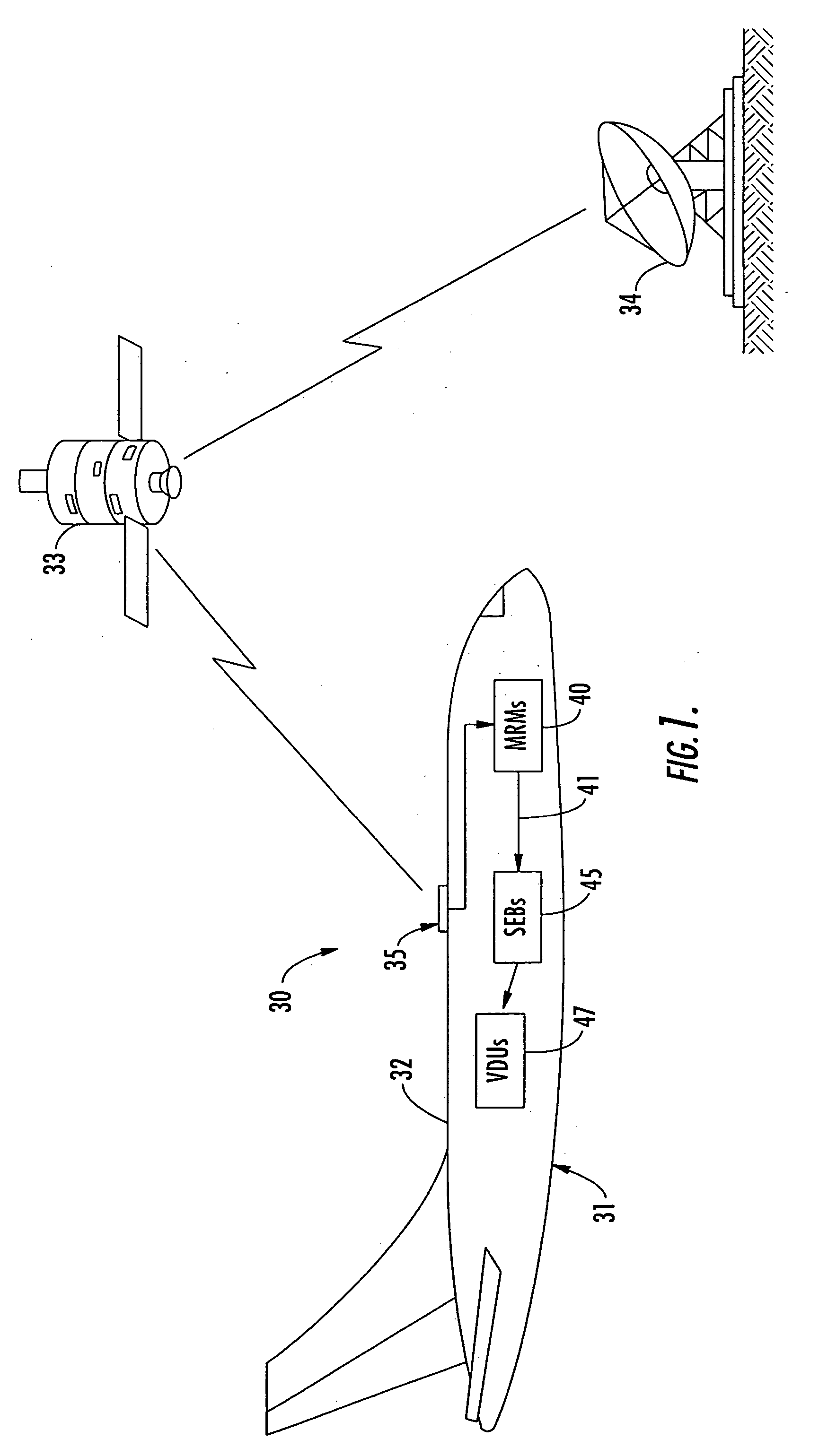 Aircraft in-flight entertainment system including a distributed digital radio service and associated methods
