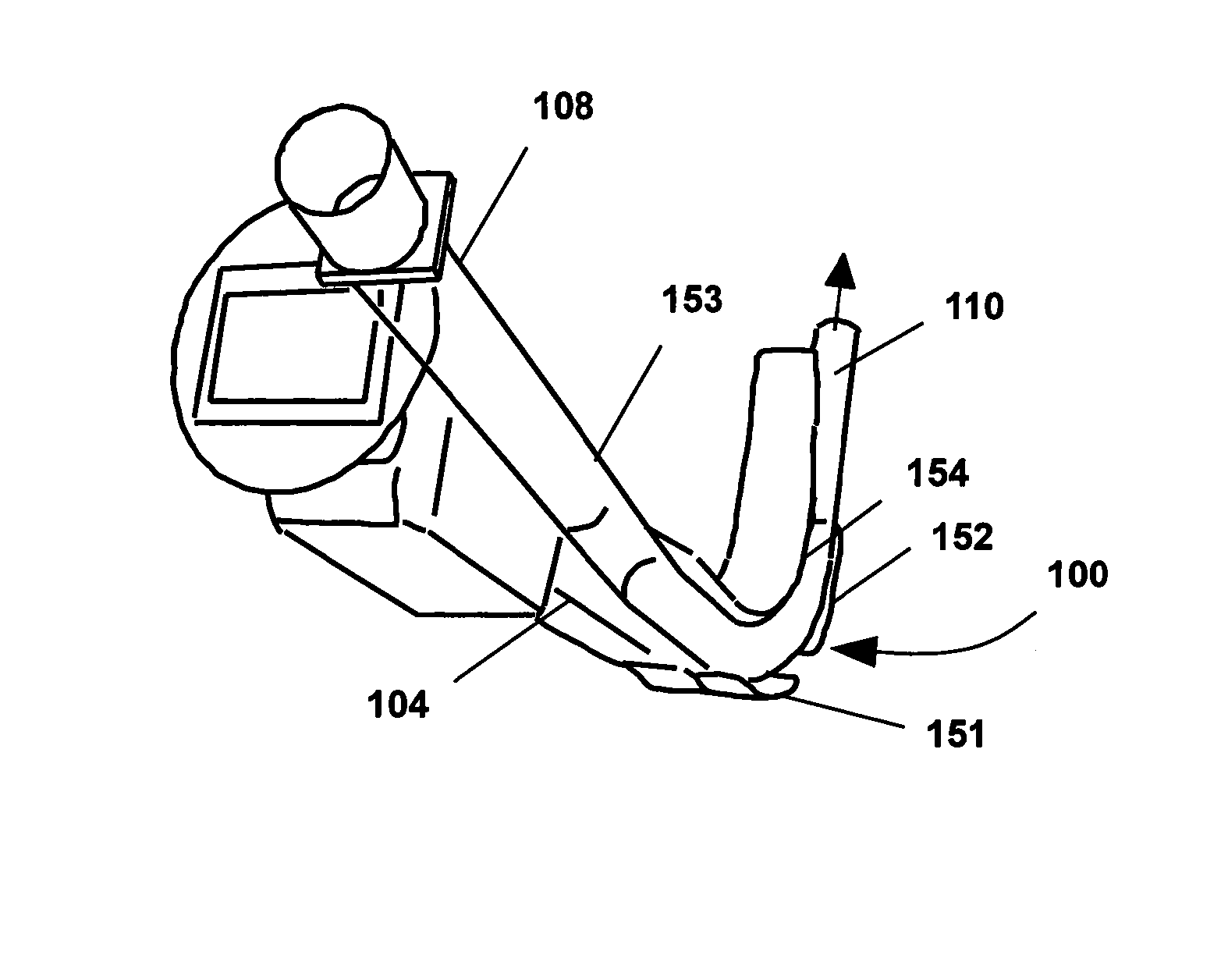 Device supporting tracheal tube