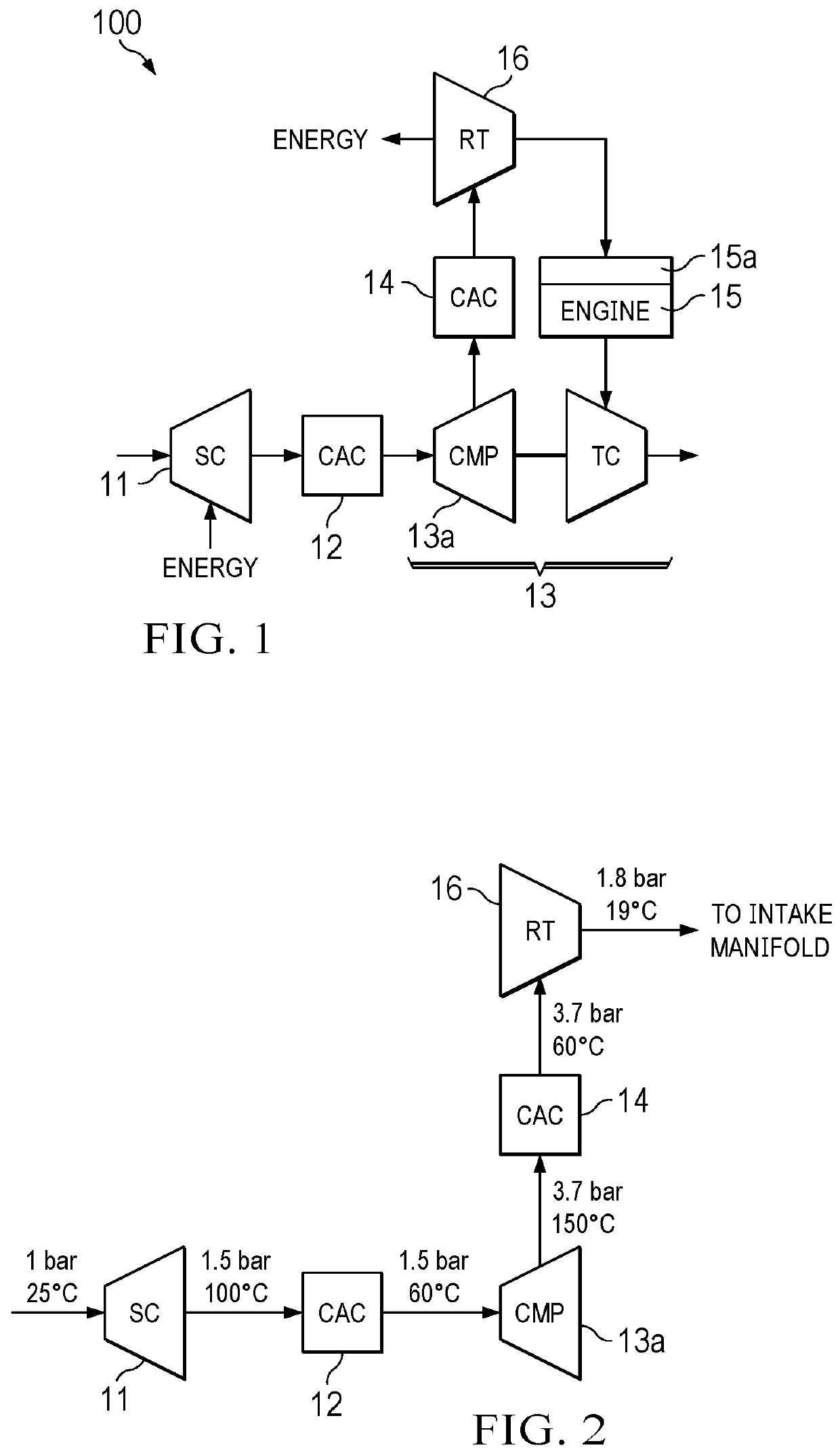 Internal combustion engine with cooling assist system for manifold intake temperature reduction