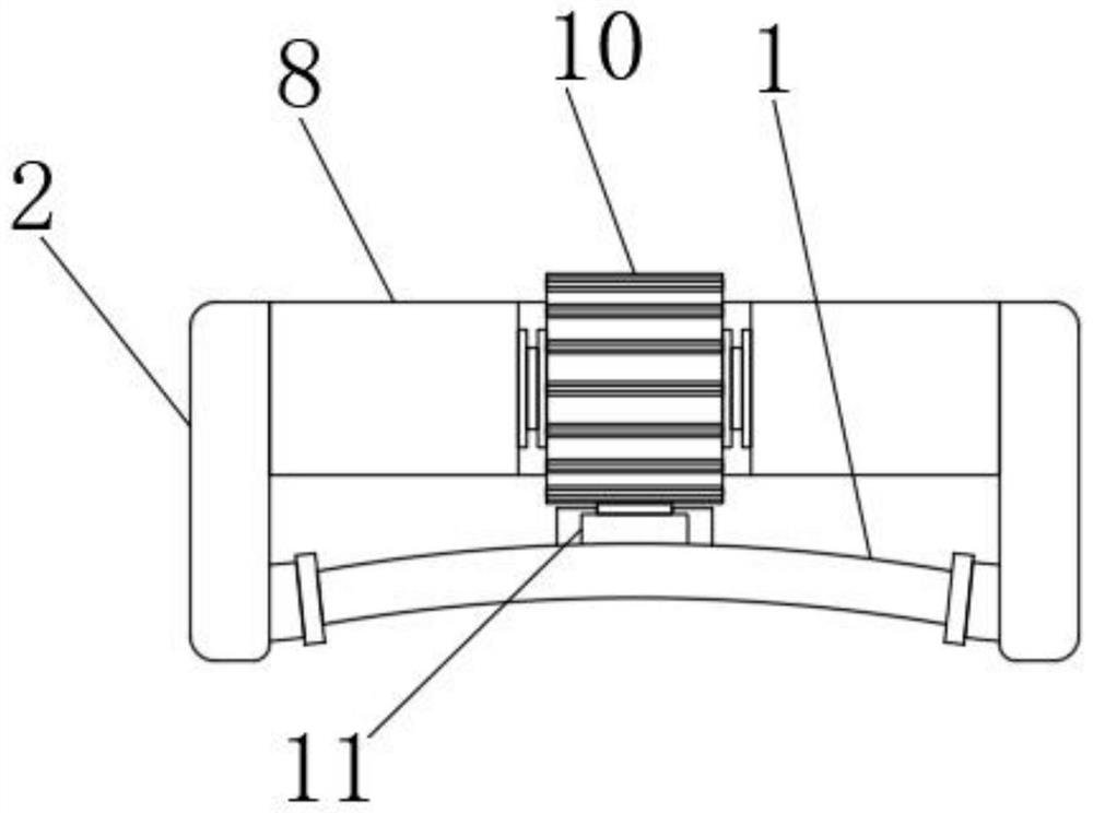 Soft tissue curettage device capable of realizing soft tissue flap expansion, and use method and application of soft tissue curettage device