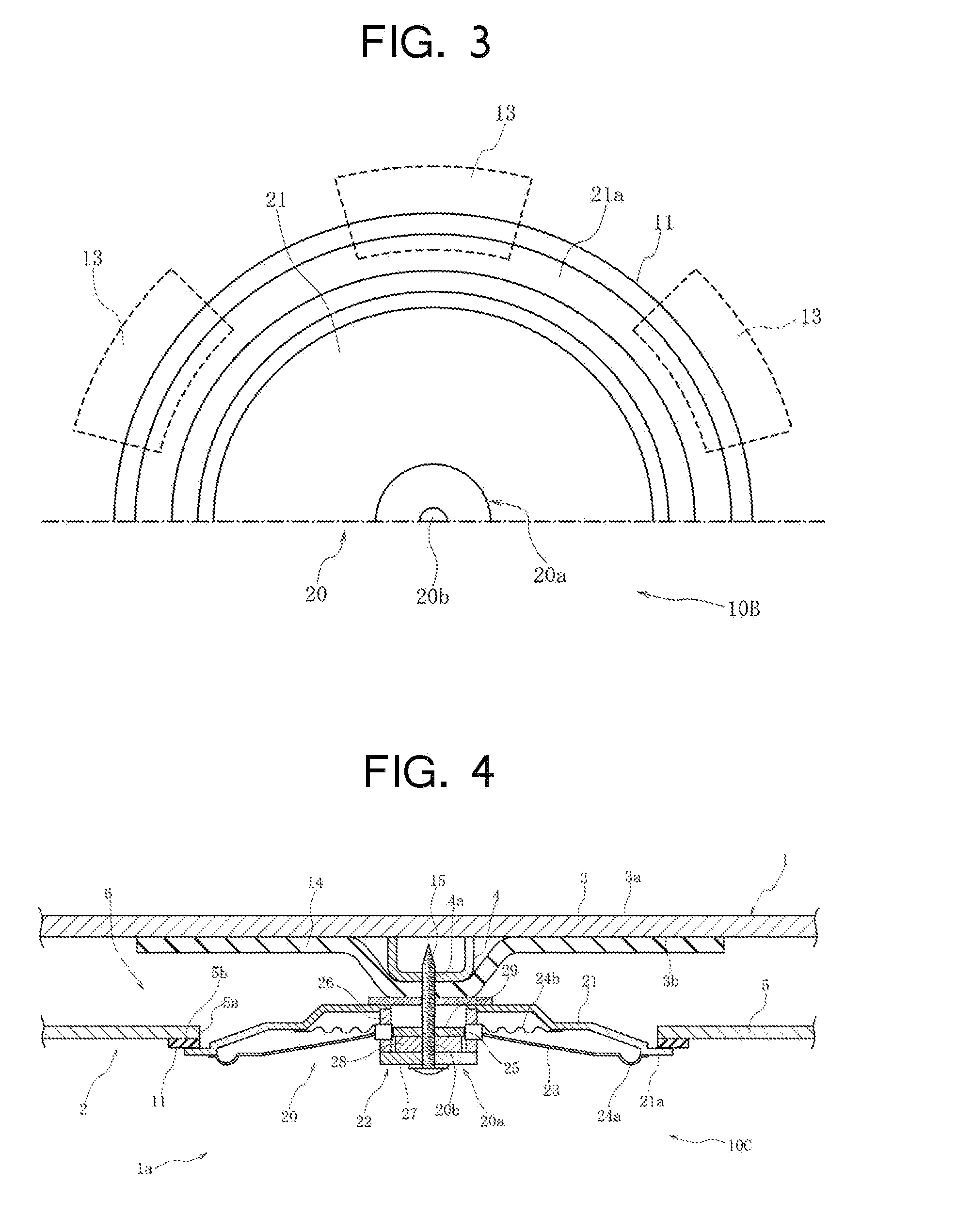 On-vehicle acoustic device and method of assembling the same