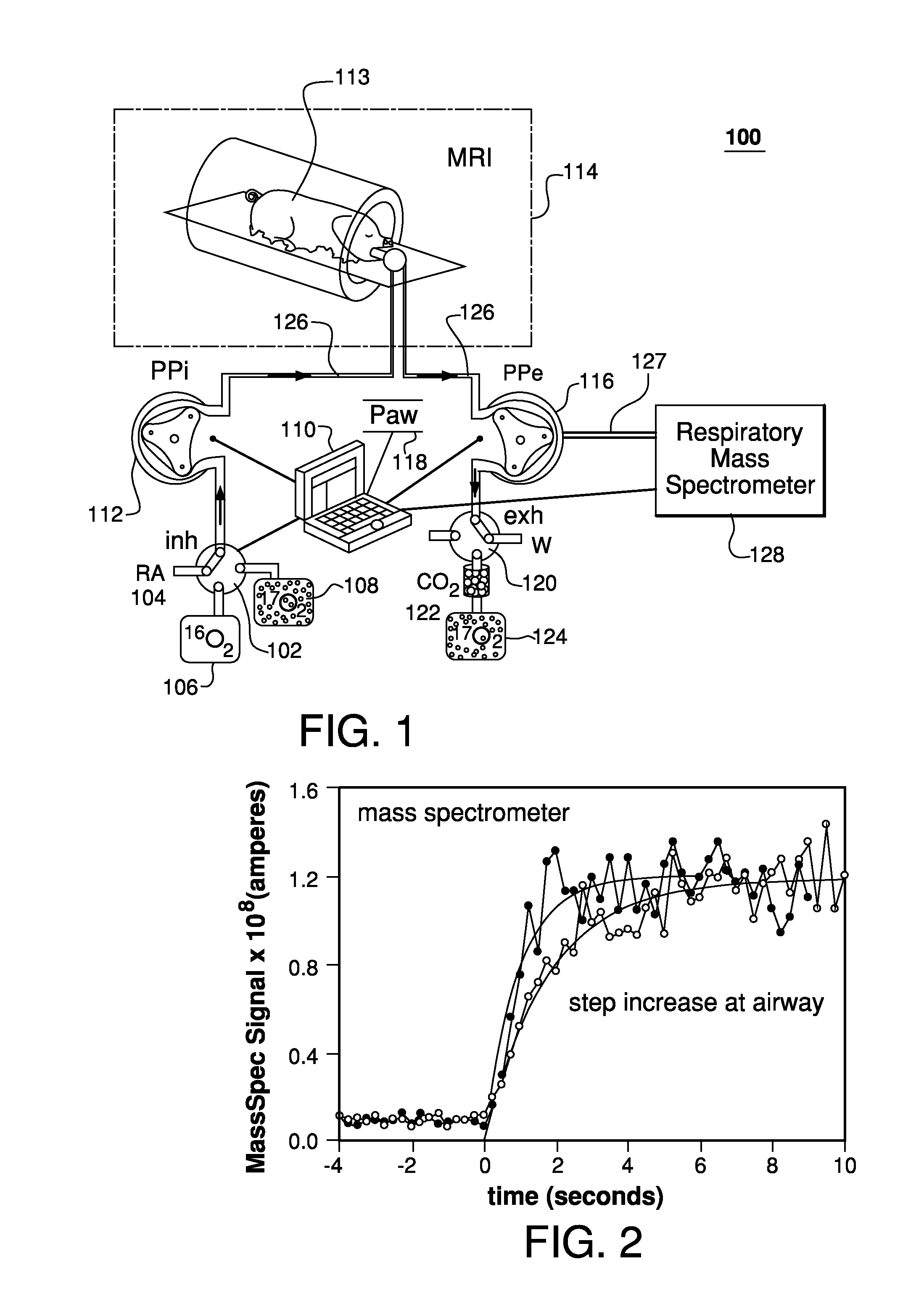 Method and apparatus for providing pulses inhalation of 17o2 for magnetic resonance imaging of cerebral metabolism