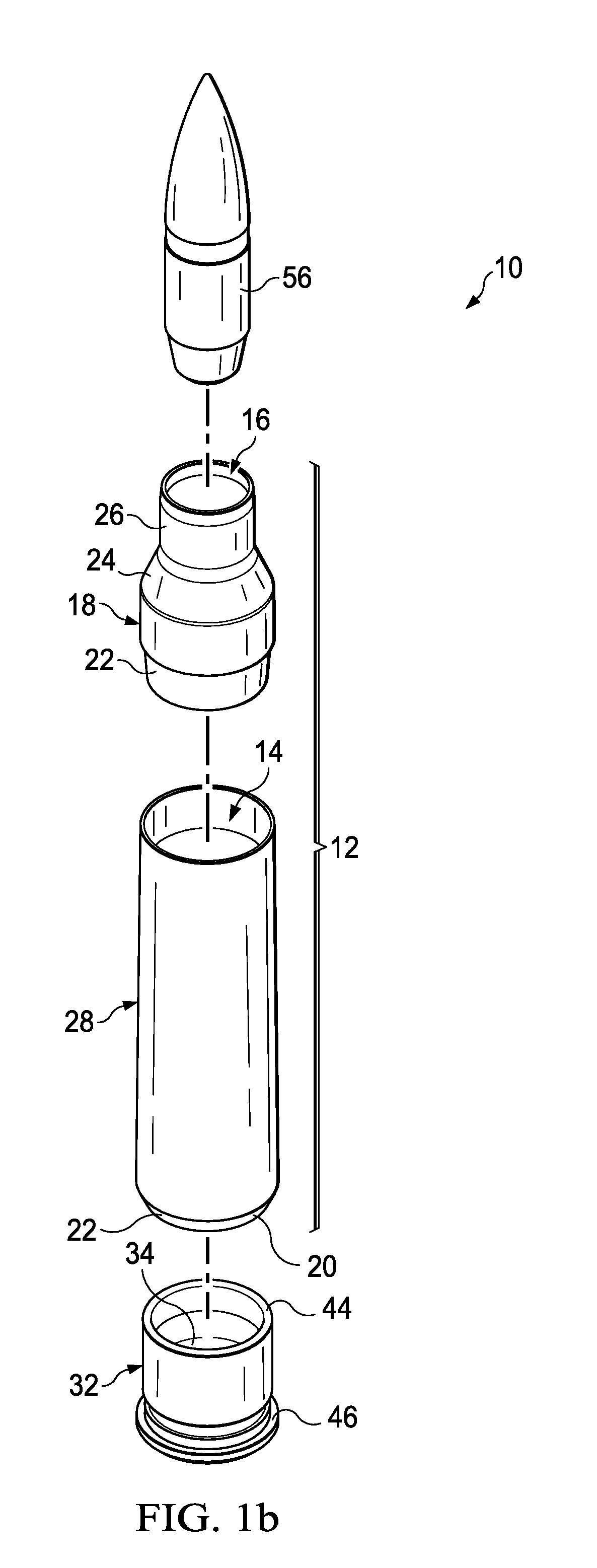 Method of making a projectile by metal injection molding