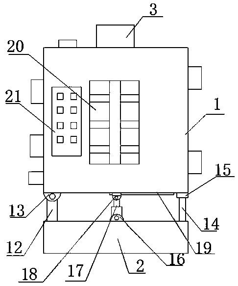 Preparation device of water-borne acrylic acid amino lacquer for automobile