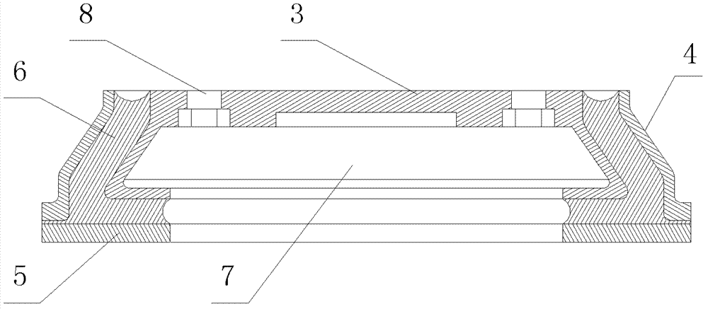 Car roof power receiving system vibration-reduction connecting device and method thereof