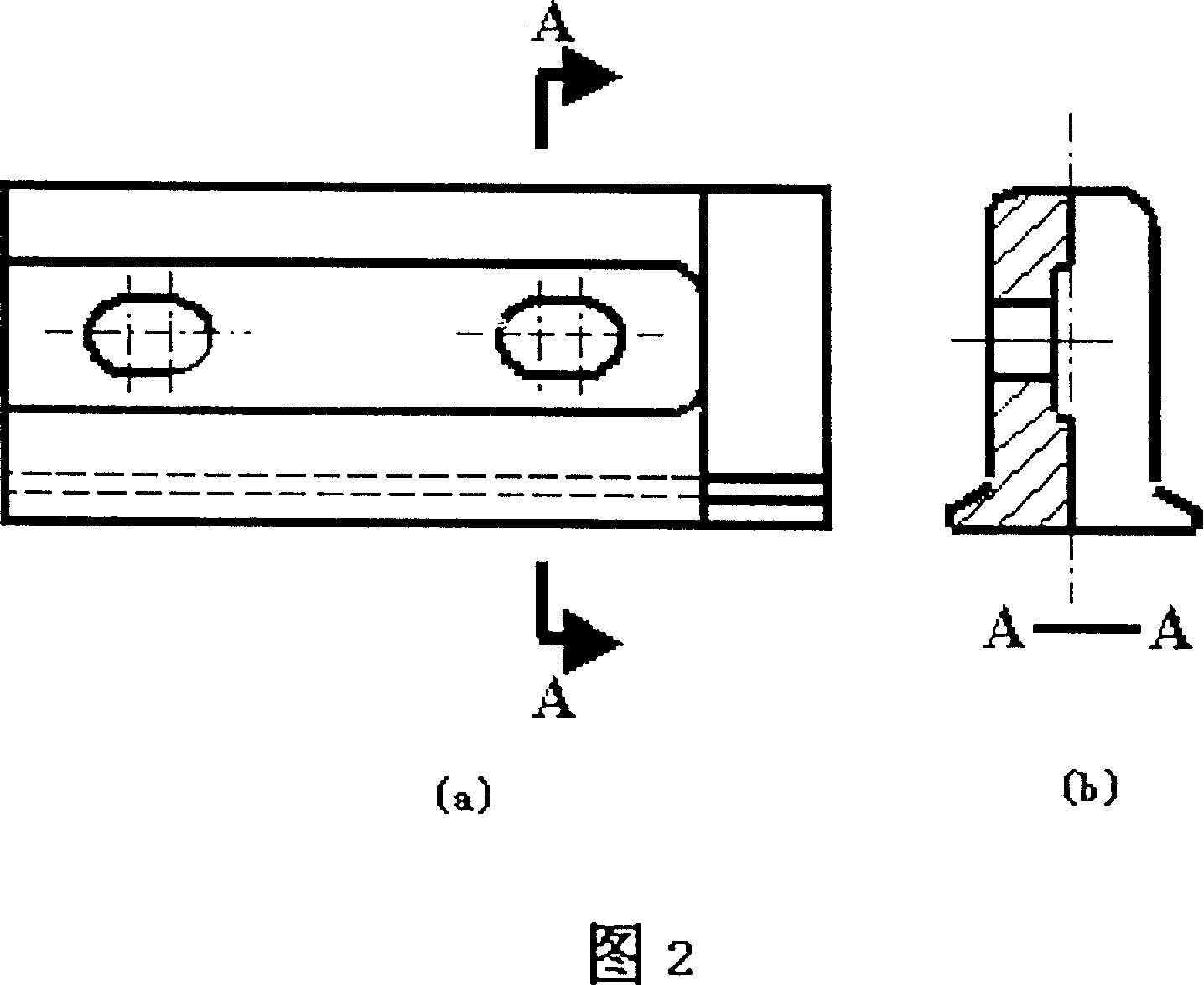 Transtion joint for reducing impacted vibration to rail joint by heavy load train