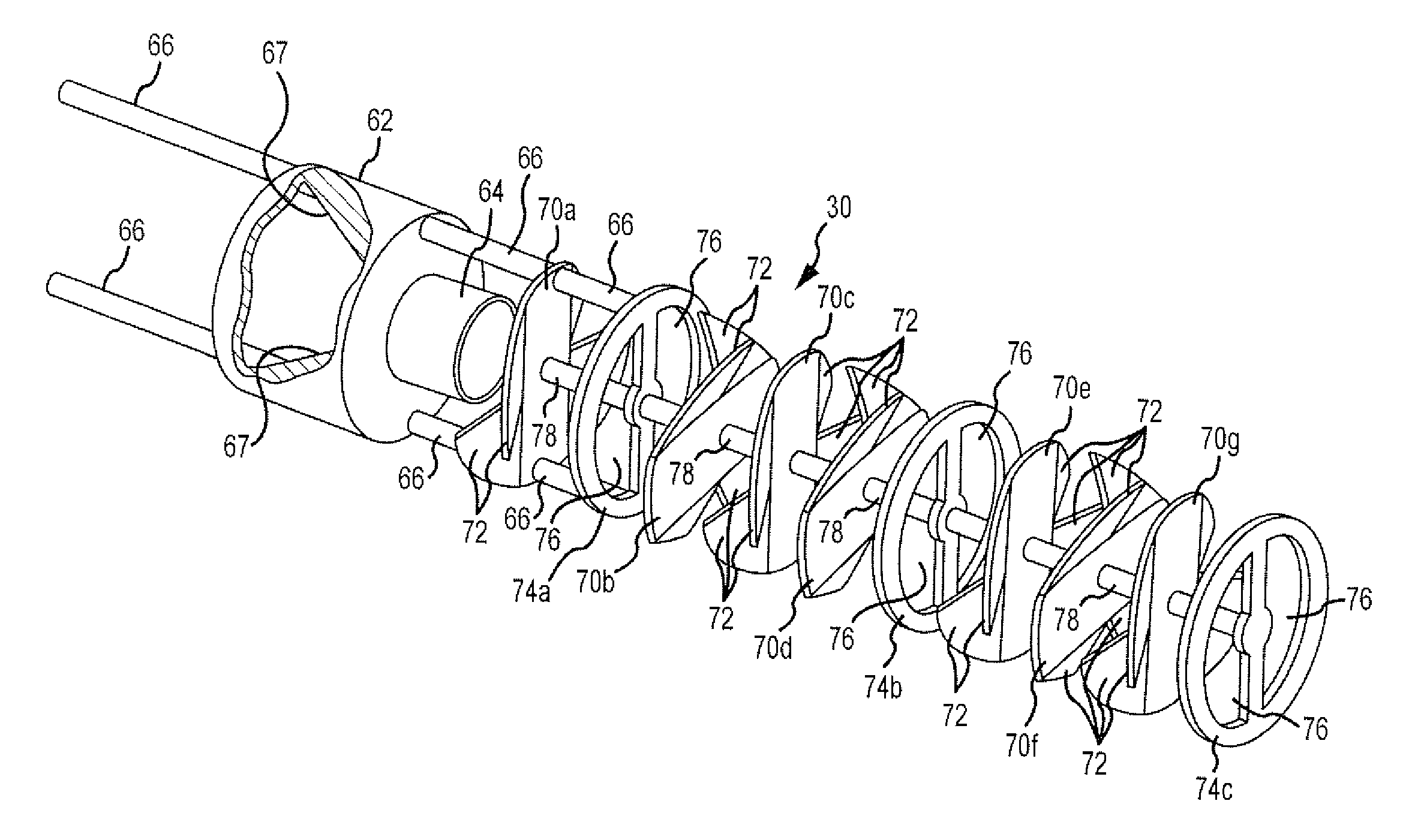 Static Fluid Mixer and Method