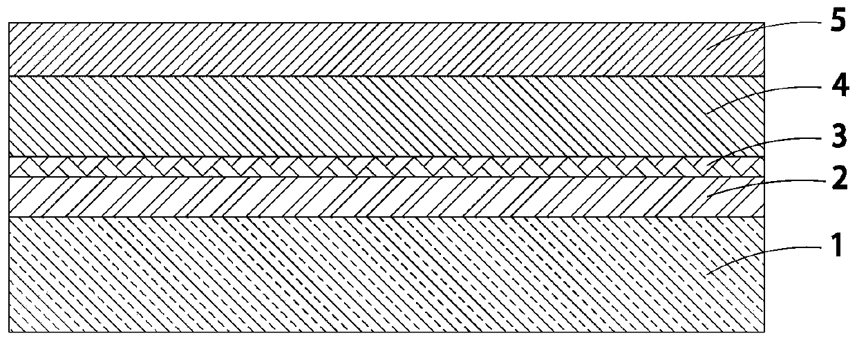 Building ceramic tile with heat reflection function and preparation method thereof