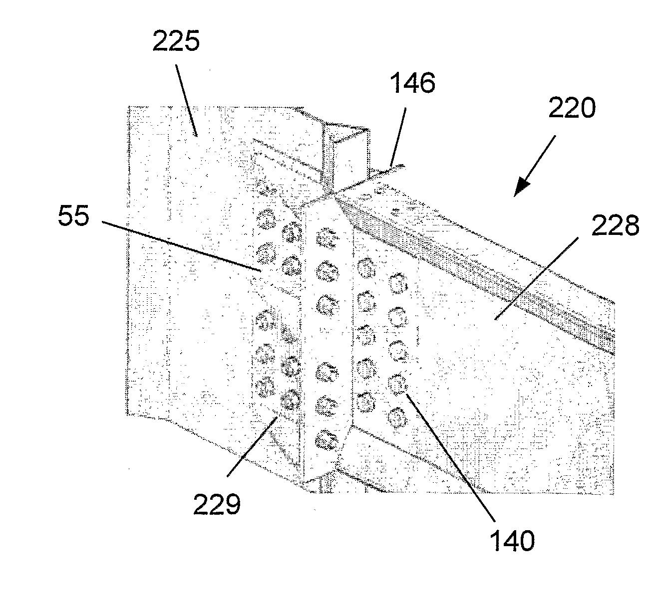 Modular Reinforced Structural Beam and Connecting Member System
