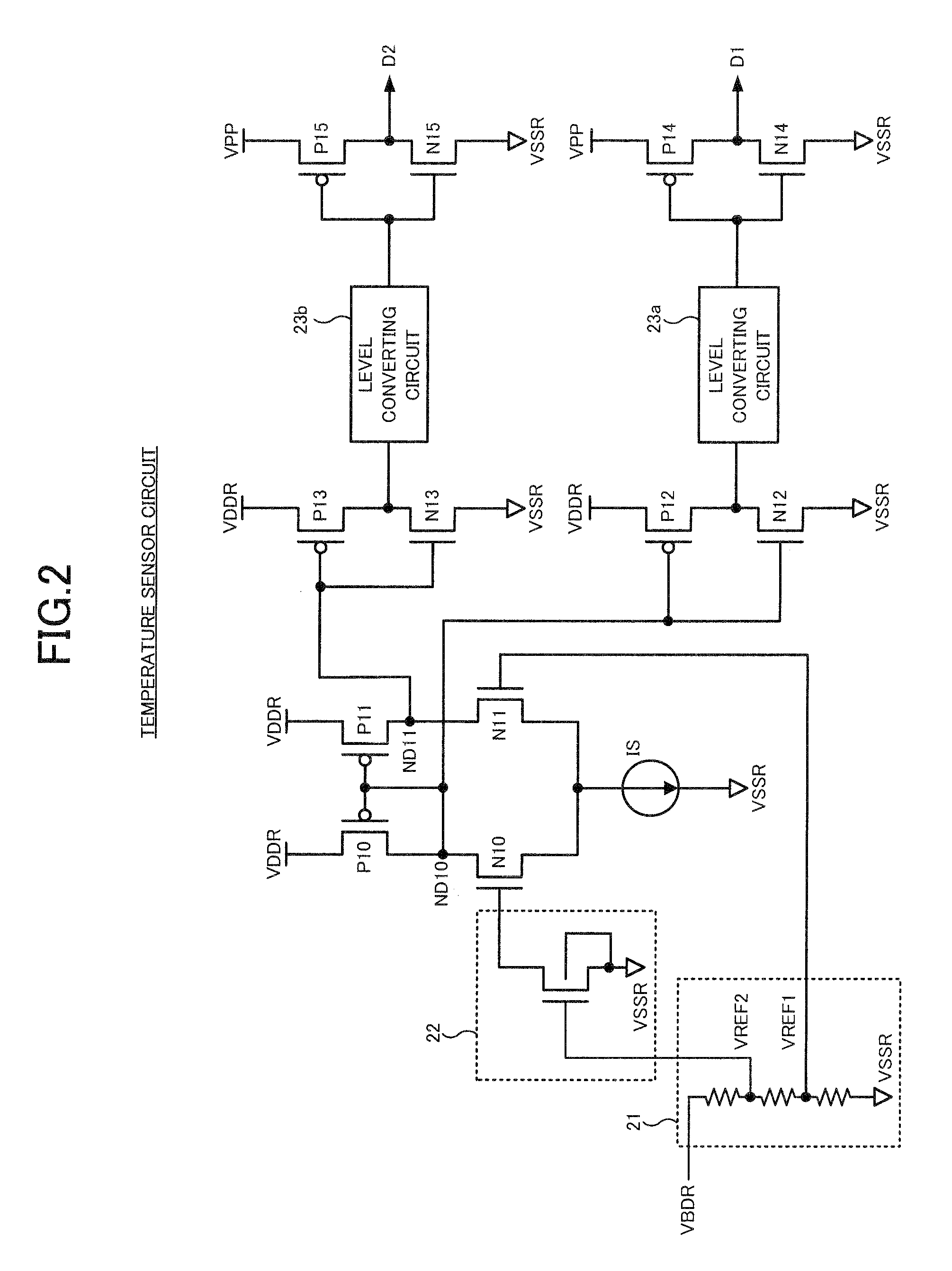 Reference voltage generating circuit and semiconductor integrated circuit device