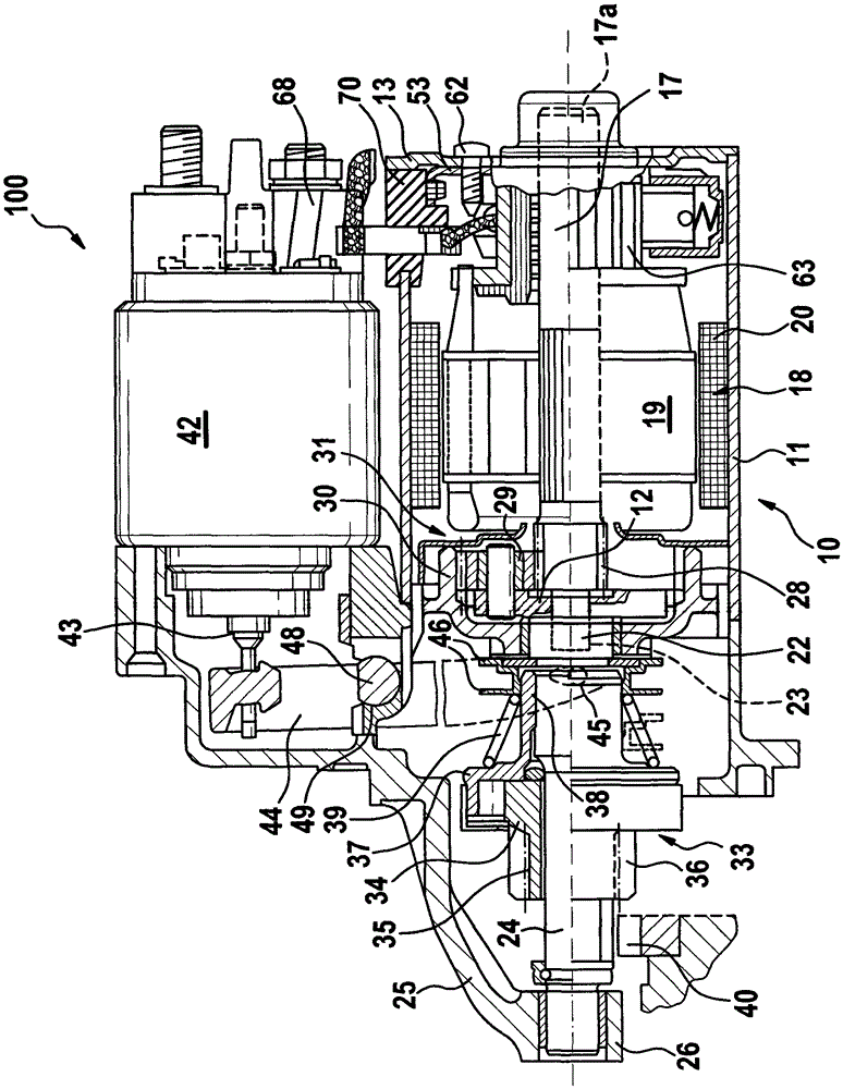 Electric motor and method for mounting the electric motor