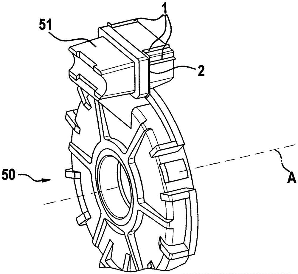 Electric motor and method for mounting the electric motor