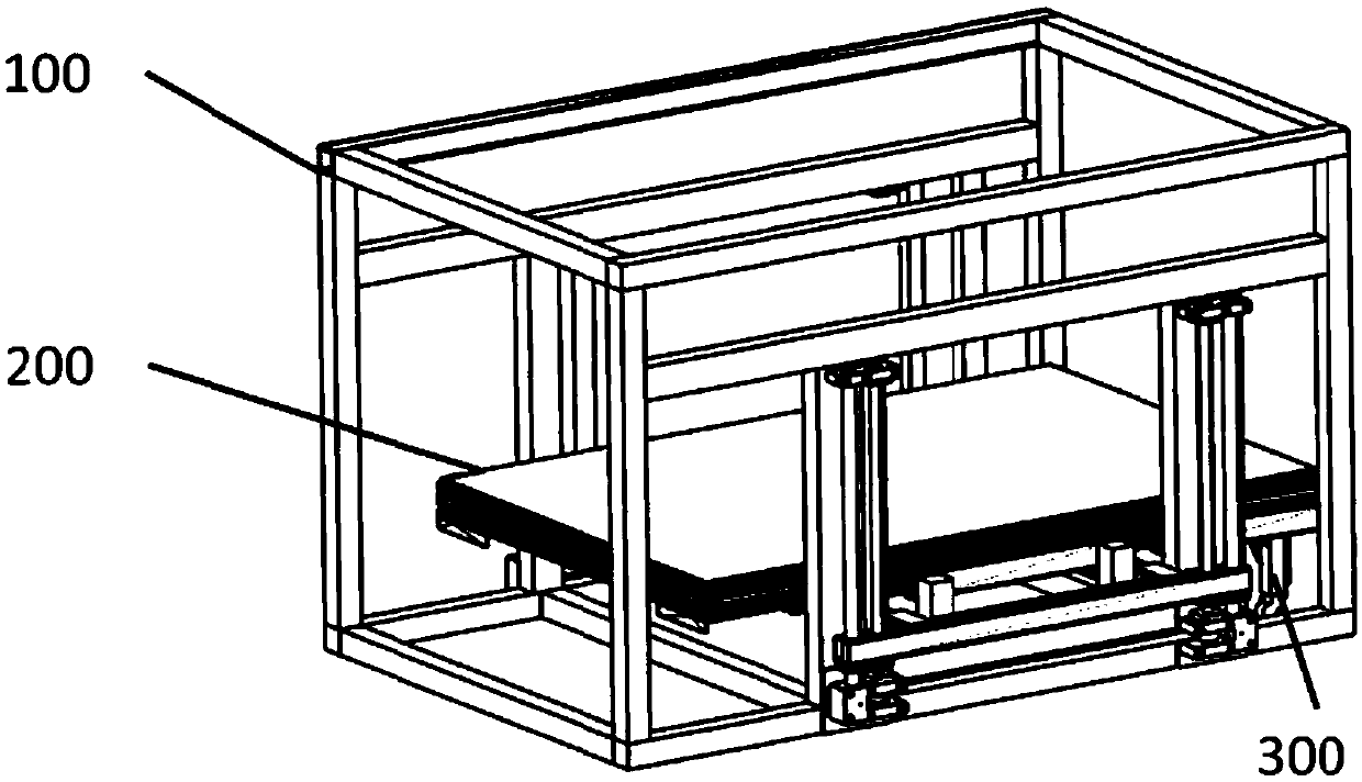 A 3D printer hot bed system suitable for large and medium printing sizes and its working method